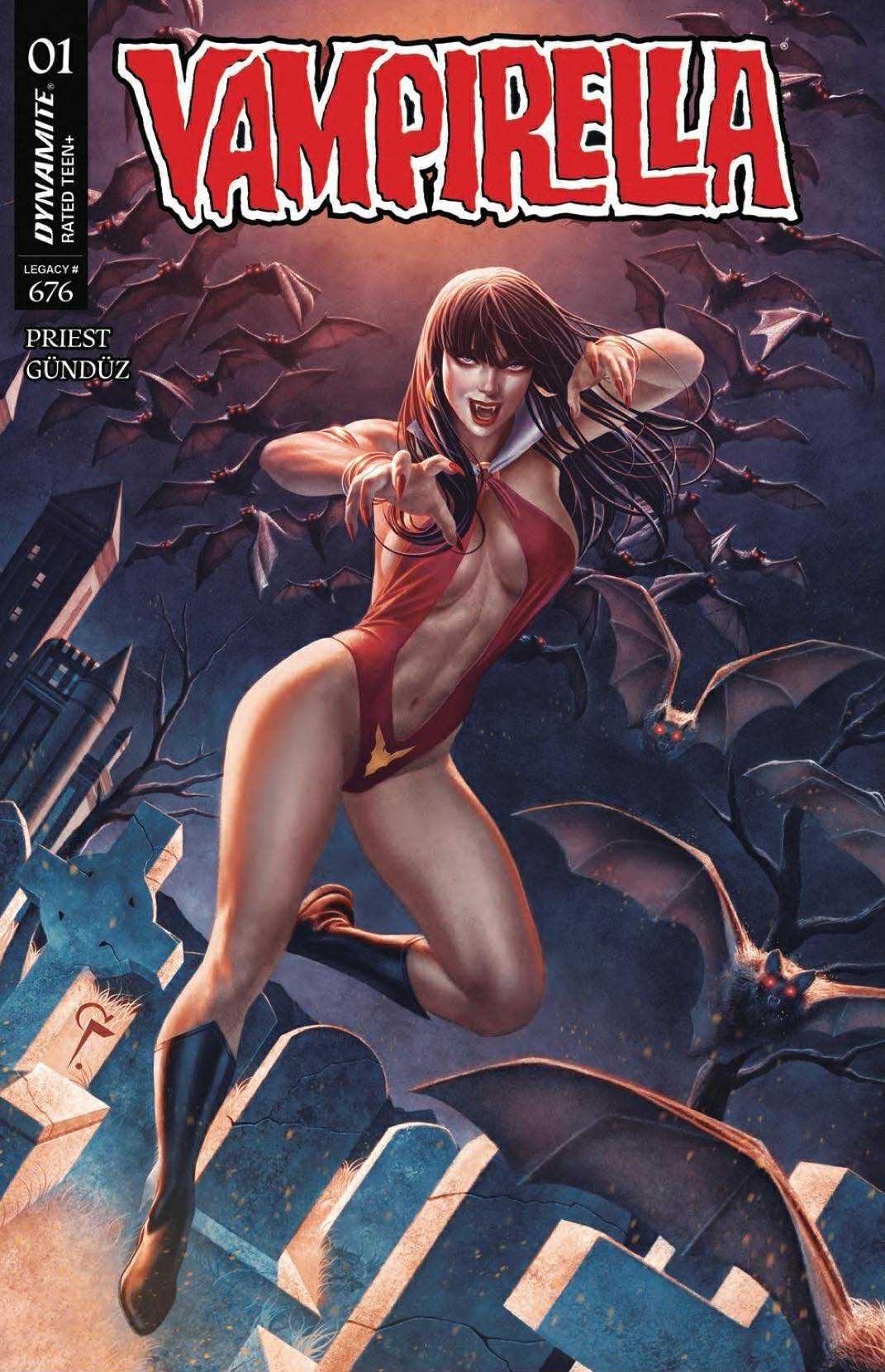 VAMPIRELLA (2025) #1  ART FELIX LEON COLOR