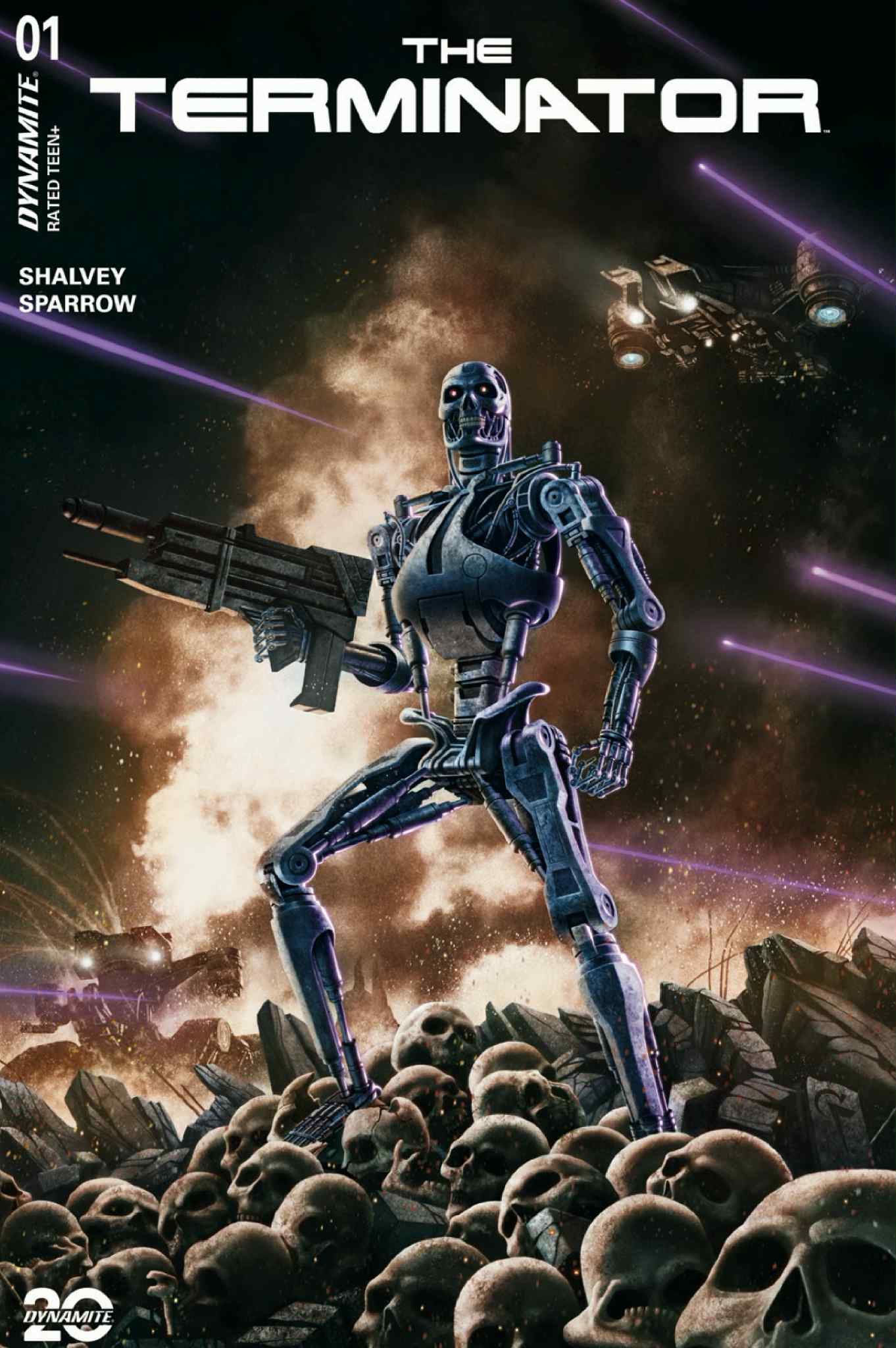 TERMINATOR (2025) #1 ART FELIX LEON COLOR